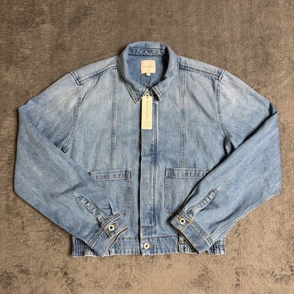 Favorite Daughter Jackets & Blazers - Favorite Daughter Juliet Shirt Denim Jean Jacket NWT Large Killington Crop